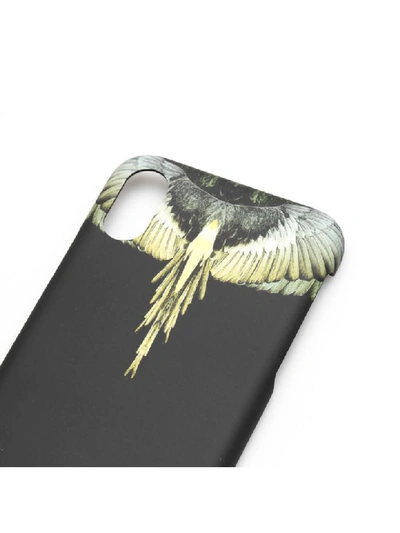 Shop Marcelo Burlon County Of Milan Iphone X Wings Case In Black