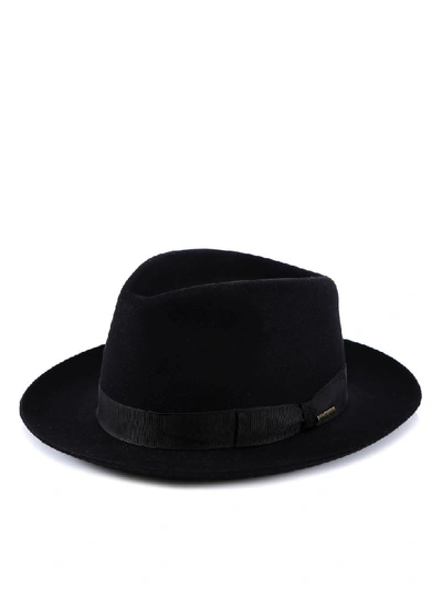 Shop Stetson Hat In Black