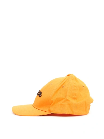 Shop Heron Preston Style Cap In Orange Black (orange)