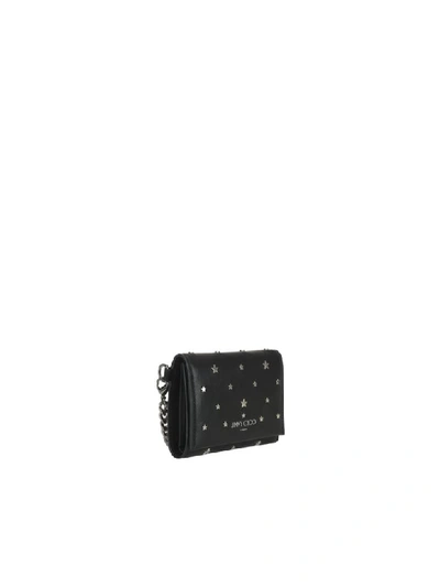 Shop Jimmy Choo Rolf Wallet In Black