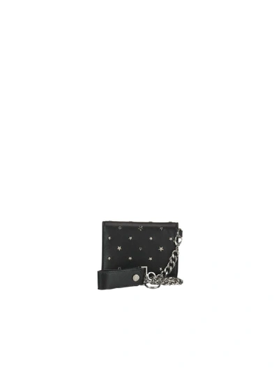 Shop Jimmy Choo Rolf Wallet In Black