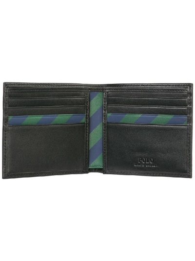 Shop Ralph Lauren Harrison Wallet In Nero