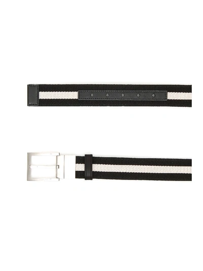 Shop Bally Reversile Tonni Belt In Black (black)