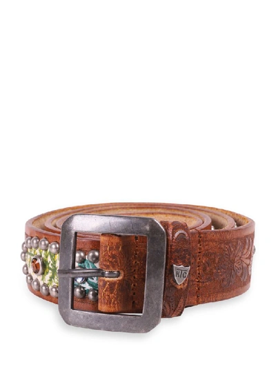 Shop Htc American Belt In Cognac