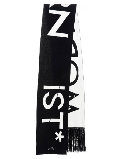 Shop A-cold-wall* A-cold-wall Modernist Scarf In Black & White
