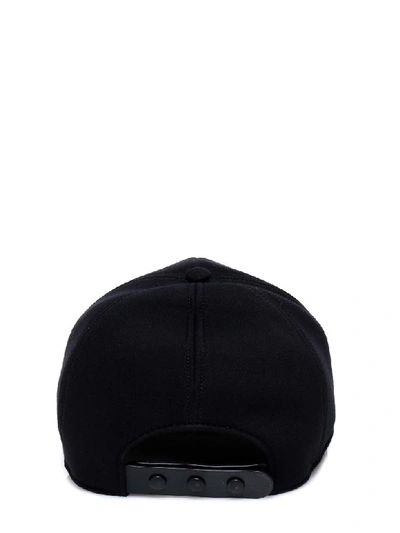 Shop Burberry Trucker Cap Hat In Black