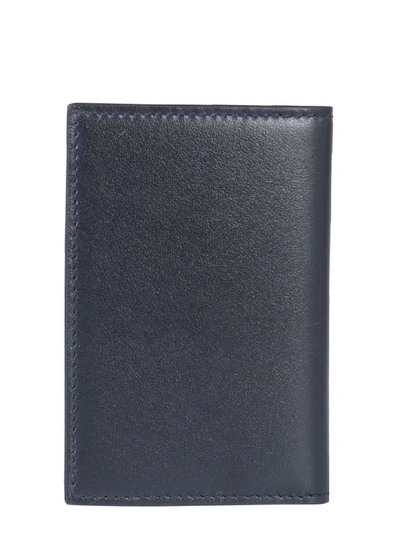 Shop Alexander Mcqueen Leather Wallet In Nero