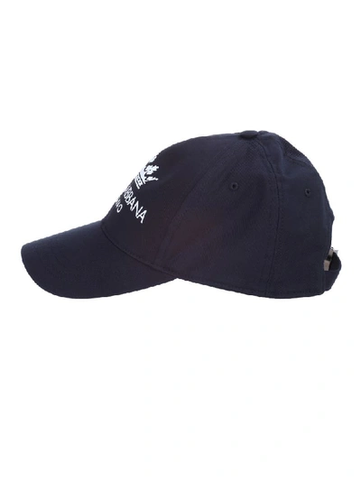 Shop Dolce & Gabbana Hat. Baseball Cap In Blu