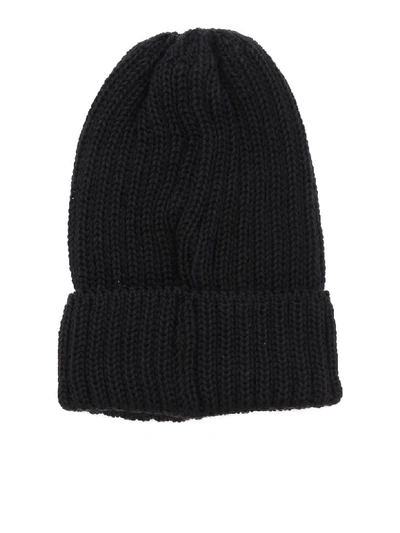 Shop Colmar Wool Logo Beanie In Nero