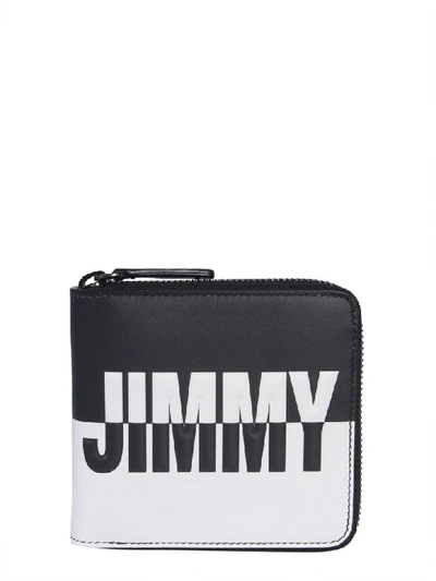 Shop Jimmy Choo Lawrence Wallet In Nero