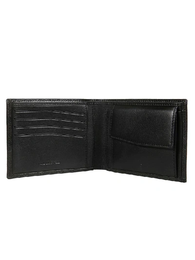 Shop Karl Lagerfeld Classic Logo Wallet In Black