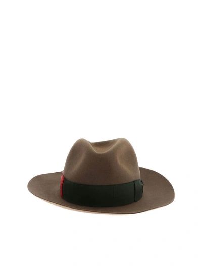 Shop Borsalino Hat Alessandria In Brown