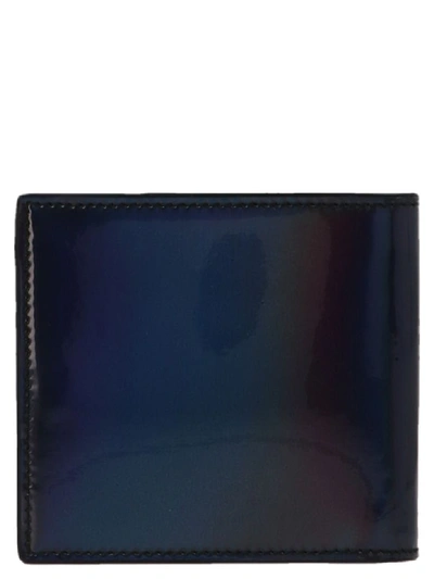 Shop Alexander Mcqueen High Frequency Wallet In Blue
