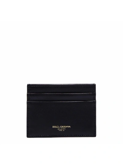 Shop Dolce & Gabbana Cardholder In Black