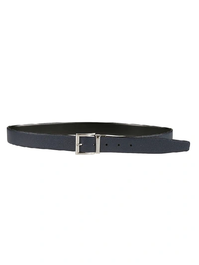 Shop Prada Buckled Belt In Black