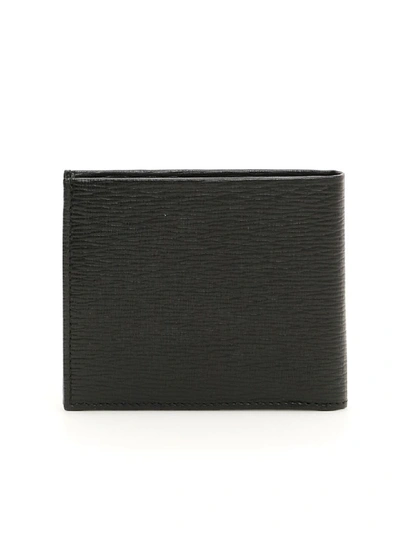 Shop Ferragamo Wallet With Coin Case In Black (black)
