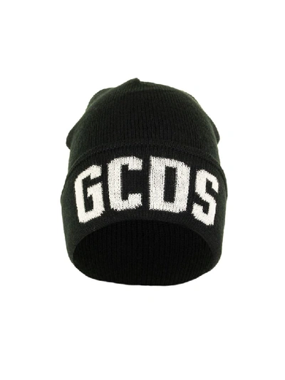 Shop Gcds Log Beanie Black Hat