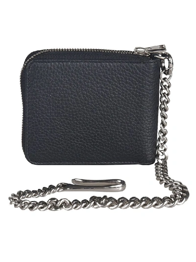 Shop Tom Ford Logo Chain Wallet In Black