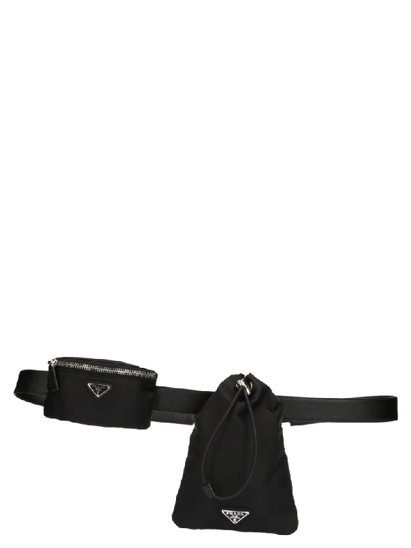 prada multi pocket belt bag