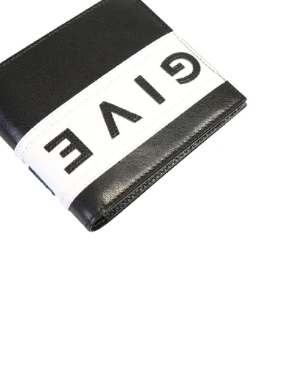 Shop Givenchy Branded Wallet In Black