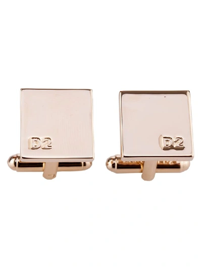 Shop Dsquared2 Linkcuffs In Gold