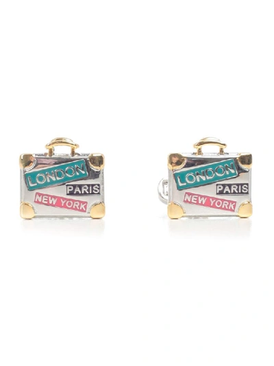 Shop Paul Smith Cufflinks Suitcase In A Mix