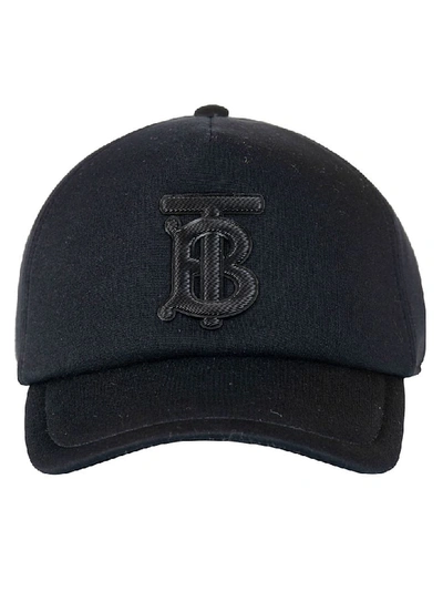 Shop Burberry Medium Trucker Cap In Black