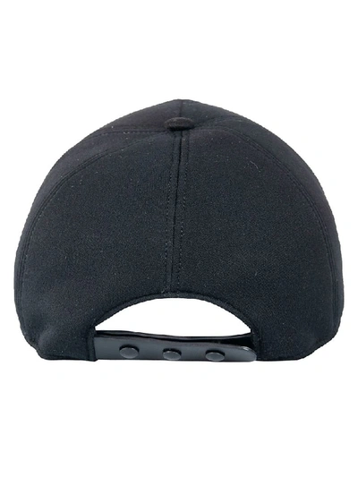 Shop Burberry Medium Trucker Cap In Black