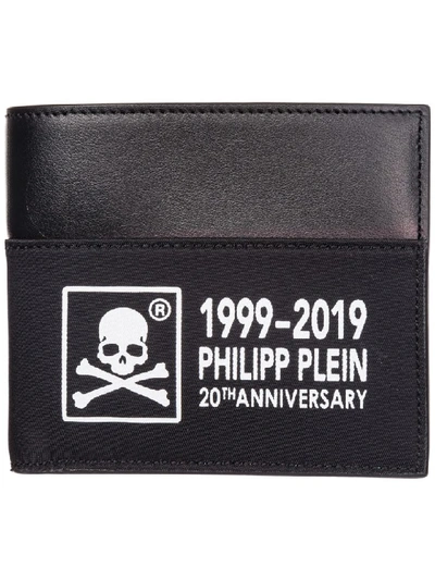 Shop Philipp Plein Anniversary 20th Wallet In Black