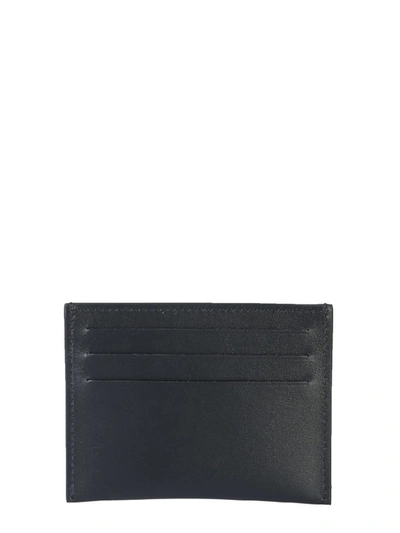 Shop Givenchy Leather Card Holder In Nero