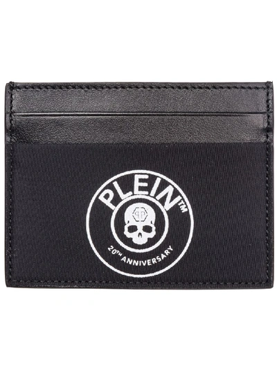 Shop Philipp Plein Anniversary 20th Credit Card Holder In Black