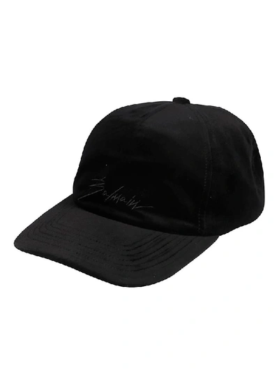 Shop Balmain Signature Logo Cap In Black