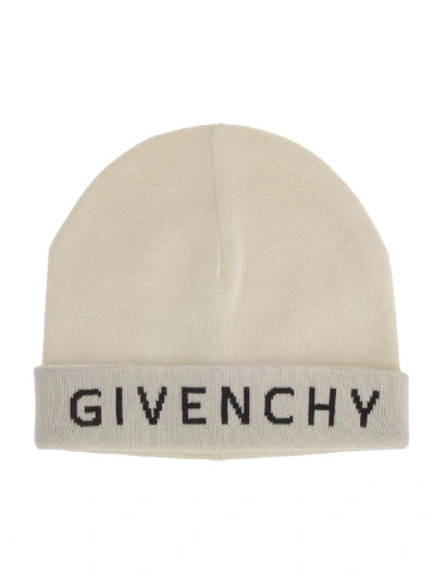 Shop Givenchy Cap In White