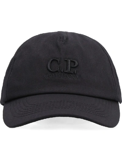 Shop C.p. Company Baseball Cap In Black