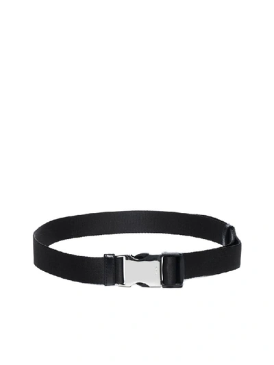 Shop Prada Belt In Nero