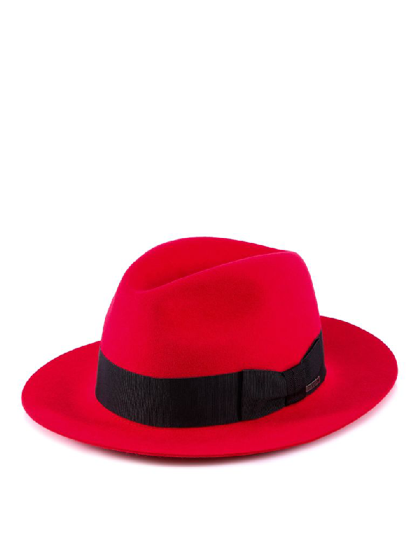 red stetson hat