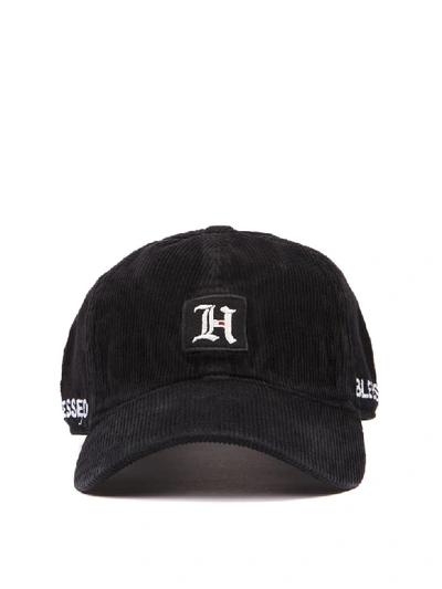 Tommy Hilfiger Black Ribbed Velvet Baseball Lewis Hamilton Hat <br> |  ModeSens