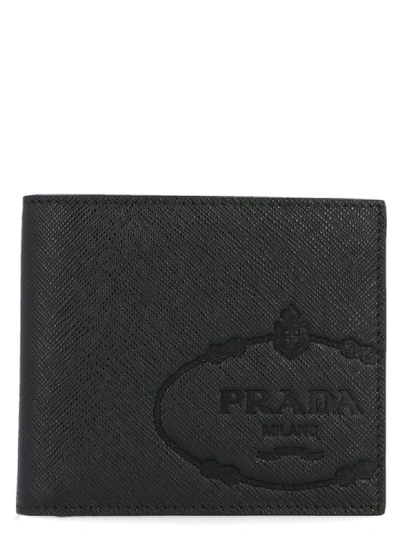 Shop Prada Wallet In Black