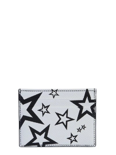 Shop Dolce & Gabbana Leather Card Holder In Bianco