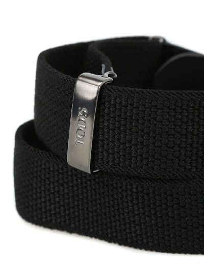 Shop Tod's Belt In Black
