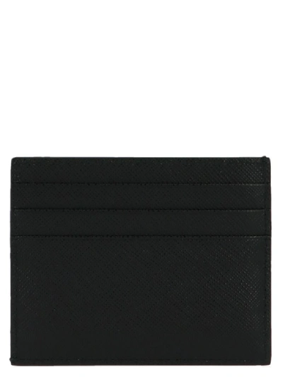 Shop Prada Cardholder In Nero