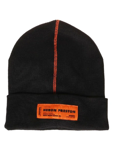 Shop Heron Preston Cappello Ctnmb In Black