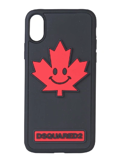Shop Dsquared2 Iphone X Cover In Nero