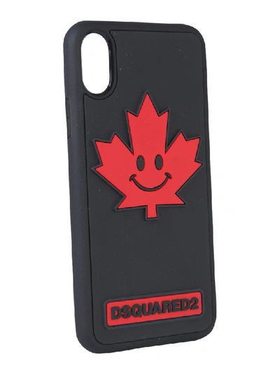 Shop Dsquared2 Iphone X Cover In Nero