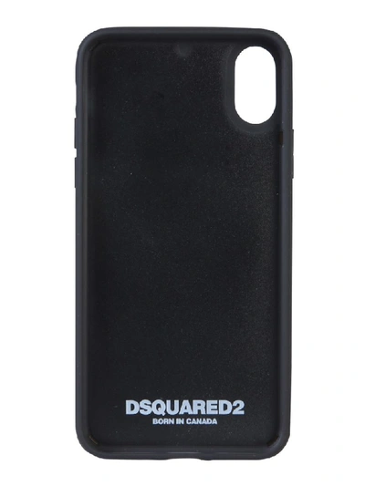 Shop Dsquared2 Iphone X Cover In Nero