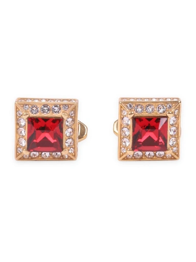 Shop Dolce & Gabbana Red Cufflinks