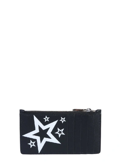 Shop Dolce & Gabbana Vertical Credit Card Holder In Nero