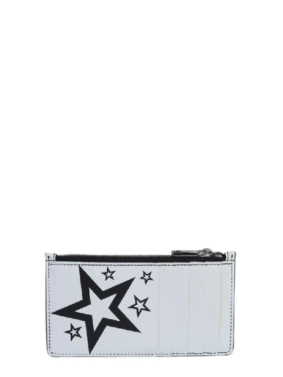Shop Dolce & Gabbana Vertical Credit Card Holder In Bianco