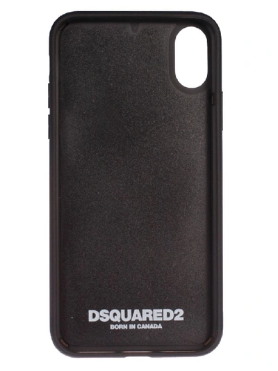 Shop Dsquared2 Logo Iphone X Cover In Black