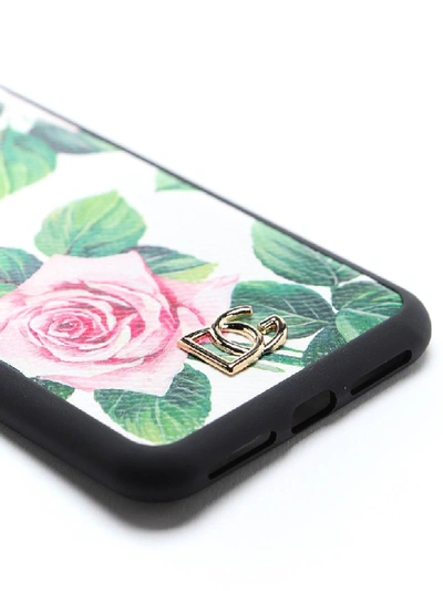 Shop Dolce & Gabbana Phone Cover In C Rosa Fdo Panna